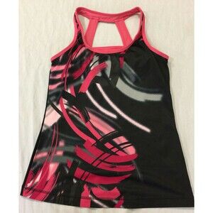 XERSION WOMENS ATHLETIC TANK TOP WITH BUILT BRA SIZE S